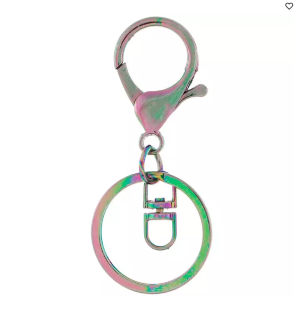 Lobster Clasp Keychains | Holographic | Set of 2 - Image 2